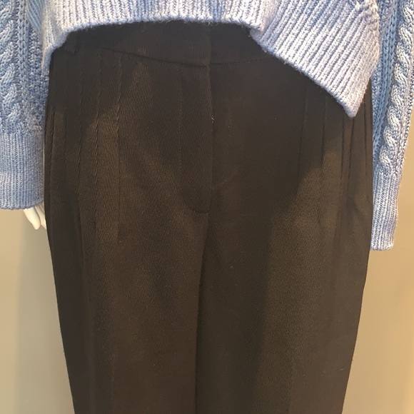 🖤 Akris Black Pleated Wide Leg Pants 🖤 - Picture 6 of 15